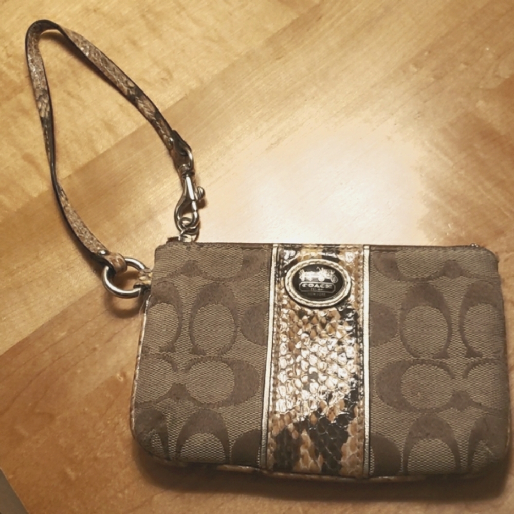 Coach wristlet